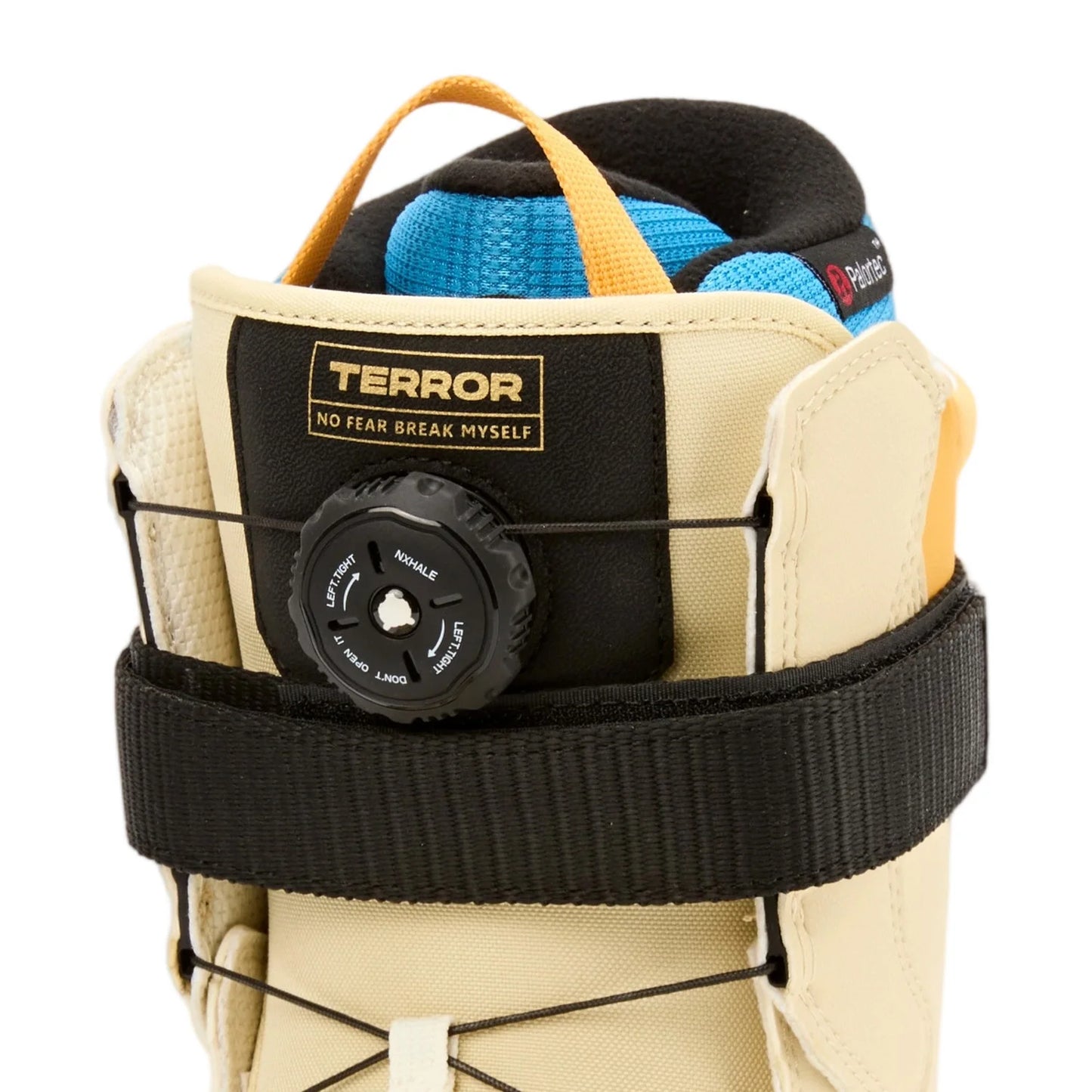 TERROR Snowboard Boot ,NX Dial Knob Lacing Systems and Hook and Loop Straps,Middle Flex,Breathable and Warm Liners - 2025