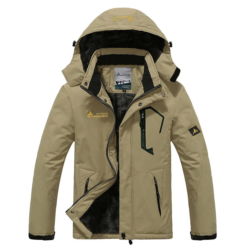 Winter Ski Suit Men Snowboard Fleece Jacket Pants Thicken Warm Waterproof Windproof Skiing And Snowboarding Sets Snow Suits Male