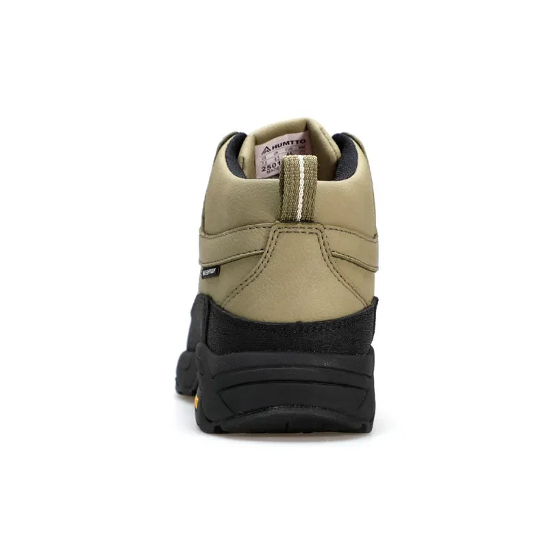HUMTTO Hiking Shoes Breathable Camping Leather Men's Sports Shoes for Men Winter Trekking Boots Outdoor Designer Sneakers Man