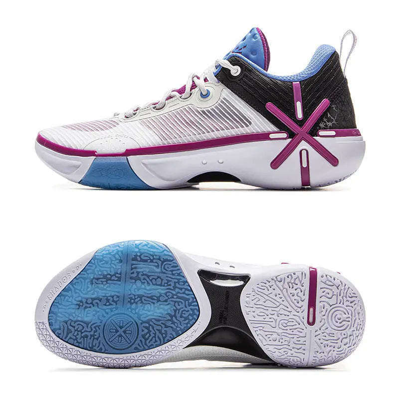 Li-Ning Men's WADE SHADOW 6V2 On Court Basketball Shoes BOOM Cushion Wearable Sport Shoes LiNing Stable Support Sneakers ABPV021