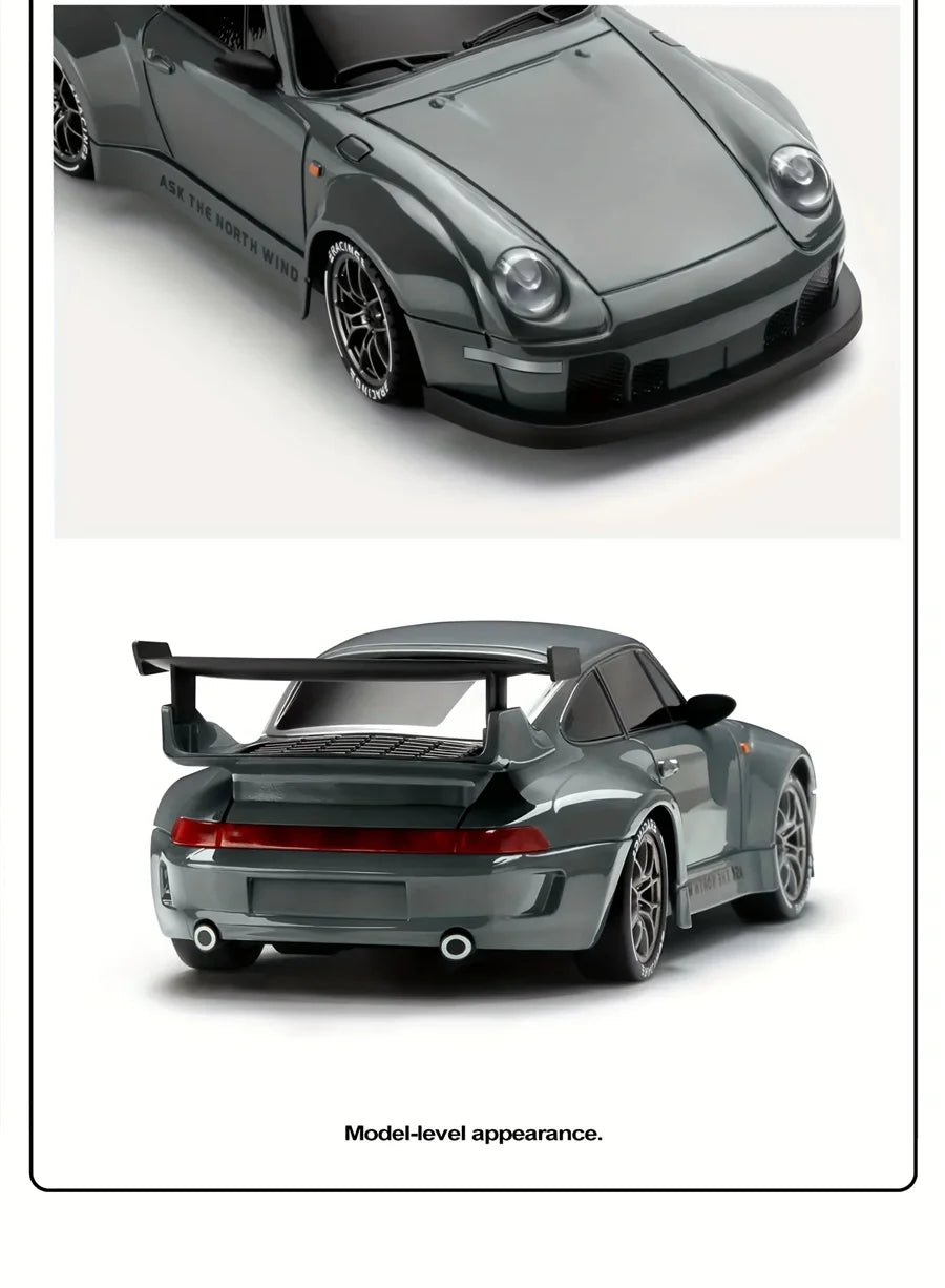 New 4WD Remote Control Drift Car Full Size 1:24 Mini Remote Control Racing Car Model 2.4G Radio High Speed RC Car Boy Toy Gift