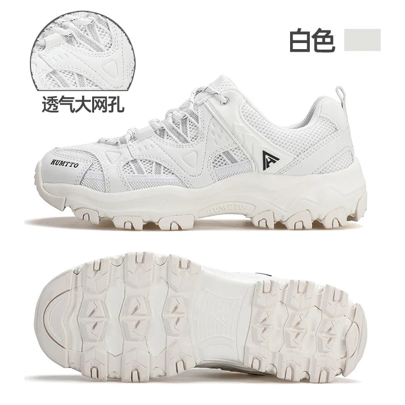 HUMTTO Women Hiking Shoes  Spring Outdoor Sports Climbing Shoes Walking shoes Warm men Trekking Sneakers Ankle Boots Breathable
