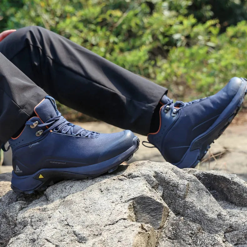 HUMTTO Waterproof Hiking Shoes for Men New Outdoor Mens Sneakers Winter Trekking Boots Male Camping Hunting Tactical Ankle Boots