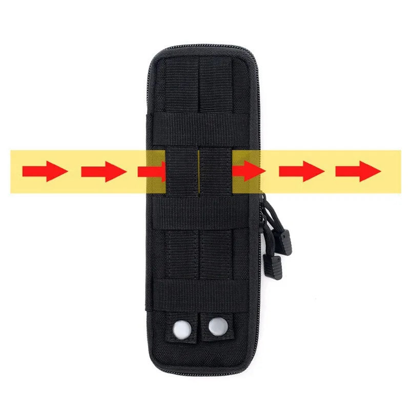 Tactical Molle Knife Pouch EDC Tool Knives Holder Hunting Accessories Outdoor Sports Hiking Camping Hunting Flashlight Holster