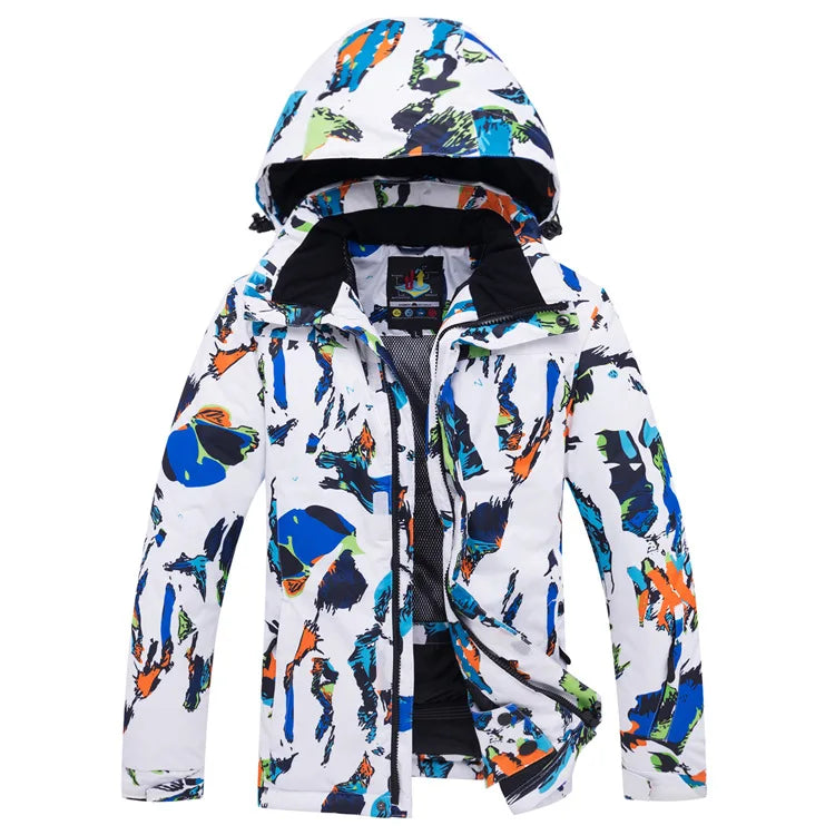 -30 Degrees Winter Thermal Warm Ski Jacket Women Waterproof Windproof Snowboard Coat Snow Costumes Female Skiing Suit 10 Colors