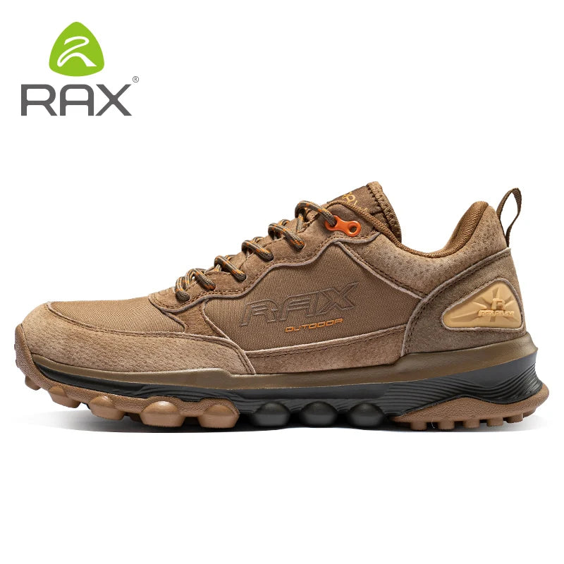 RAX Men's Waterproof Hiking Shoes Women Climbing Backpacking Trekking Boots Men Outdoor Shoes Anti-slip Mountain Sneakers Men