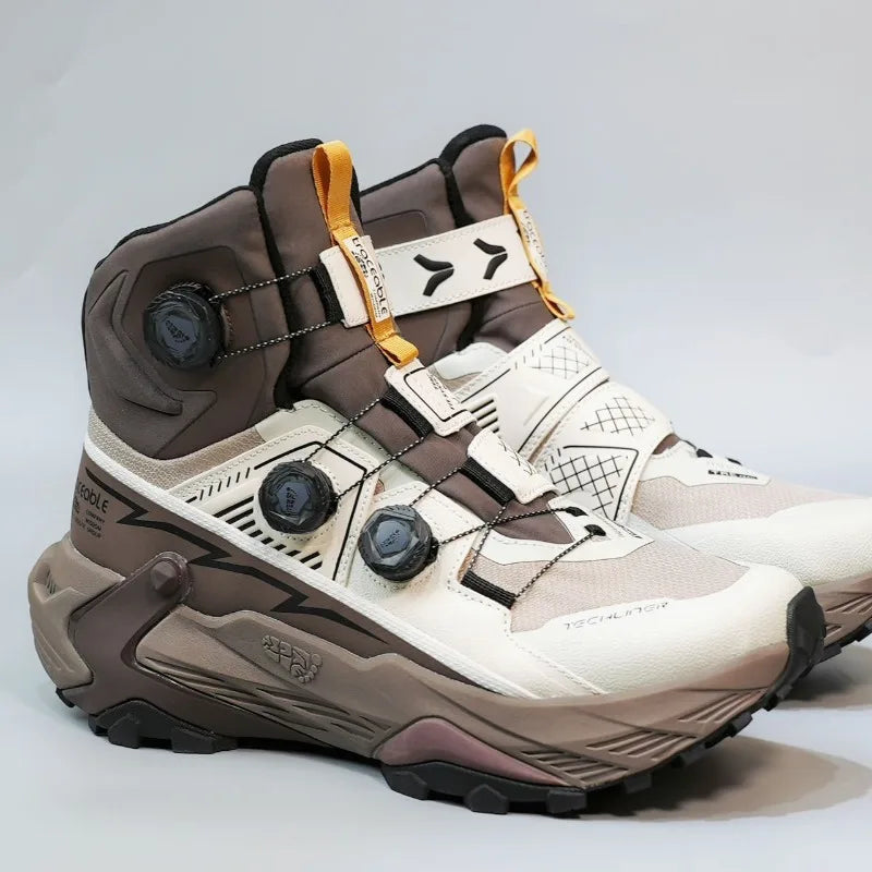 Super Cool Hiking Shoes For Men High Top Trekking Boots Man Professional Wide Feet Mens Shoe For Walking Outdoor Travel Shoe