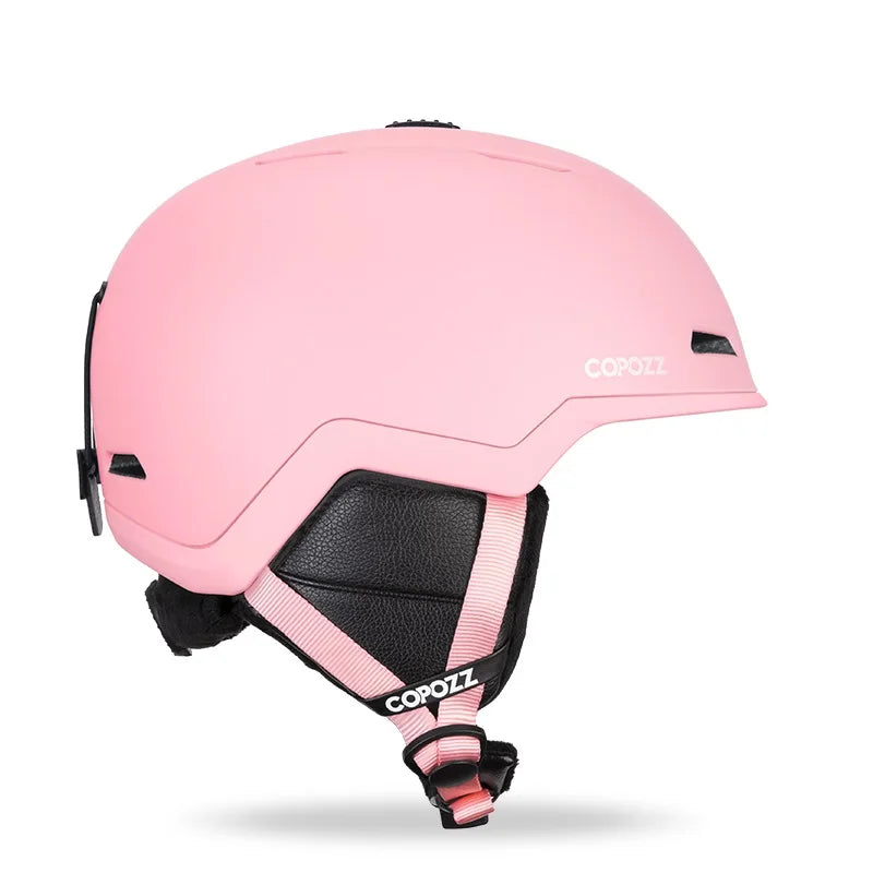 COPOZZ Ski Helmet Half-covered Anti-impact Skiing Helmet For Adult Men Women Ski Skateboard Snowboard Safety Helmet Female Male