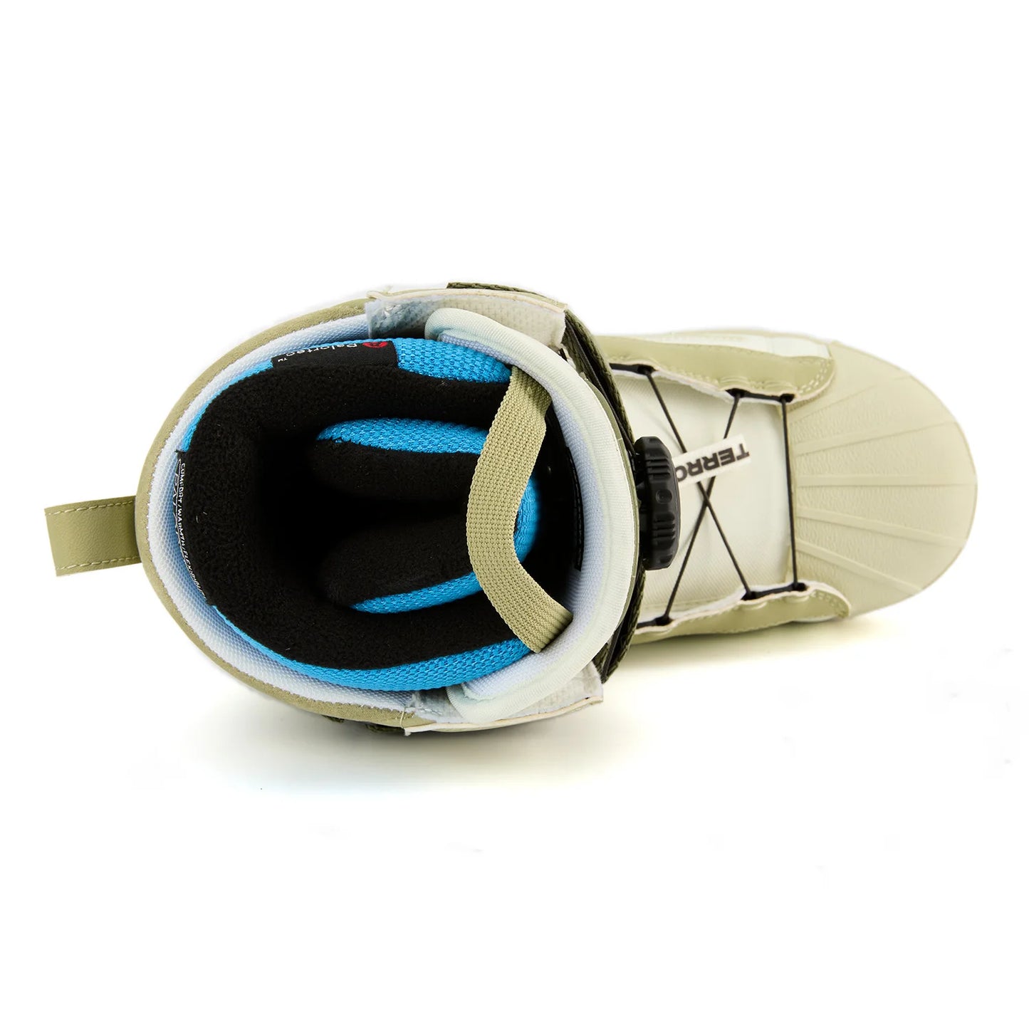 TERROR Snowboard Boot ,NX Dial Knob Lacing Systems and Hook and Loop Straps,Middle Flex,Breathable and Warm Liners - 2025