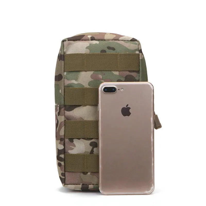 Outdoor Tactical Pouch Oxford EDC Molle Tool Pack Zipper Waist Accessories Durable Belt Camo Bag For Hunting Hiking Sports