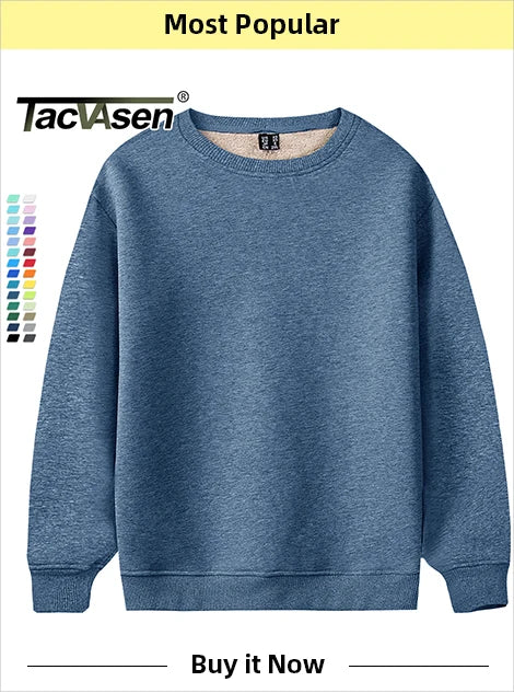 TACVASEN Winter Fleece Lining Jackets Waterproof Mens Ski Snowboard Parka Windproof Removable Hoodie Coats Casual Windbreaker
