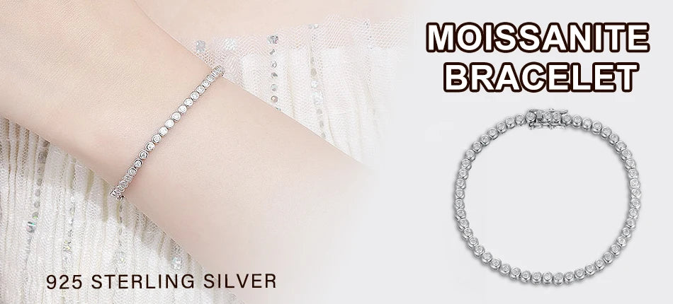 NKHOG Full Moissanite Jewelry Set 925 Sterling Silver Sunflower Necklace Bracelet Earring Sets For Women Fine Jewelry GRA Tested
