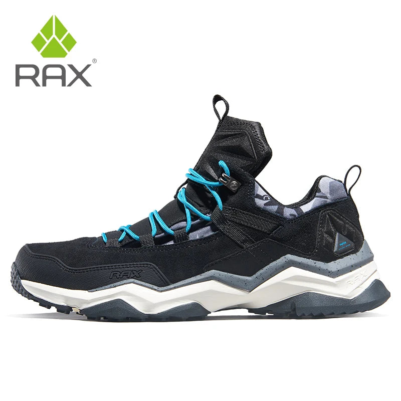 RAX Men's Waterproof Hiking Shoes Women Climbing Backpacking Trekking Boots Men Outdoor Shoes Anti-slip Mountain Sneakers Men