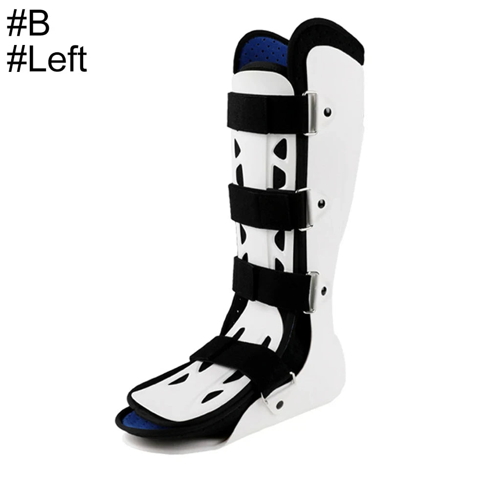 Ankle Brace Foot Drop Corrector Ankle Joint Varus Valgus Calf Fracture Fixer Breathable Adjustable Leg Feet Support Boot M/L 1pc