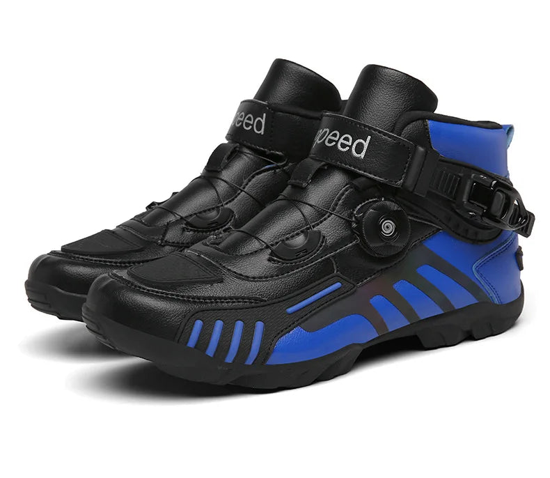 Motorcycle Boots Men Motocross Safety Protection Shoes Accessories Off-Road Racing Waterproof Anti Slip Short Boot motorcycles