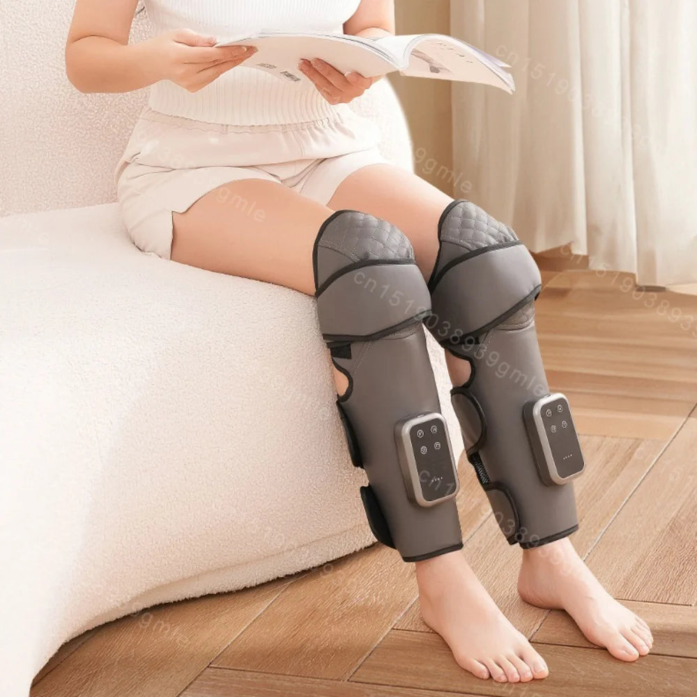 Electric Leg Massager Athletes Heating Muscle Relaxation Foot Leg Recovery Massage Machine Promotes Blood Circulation Tools