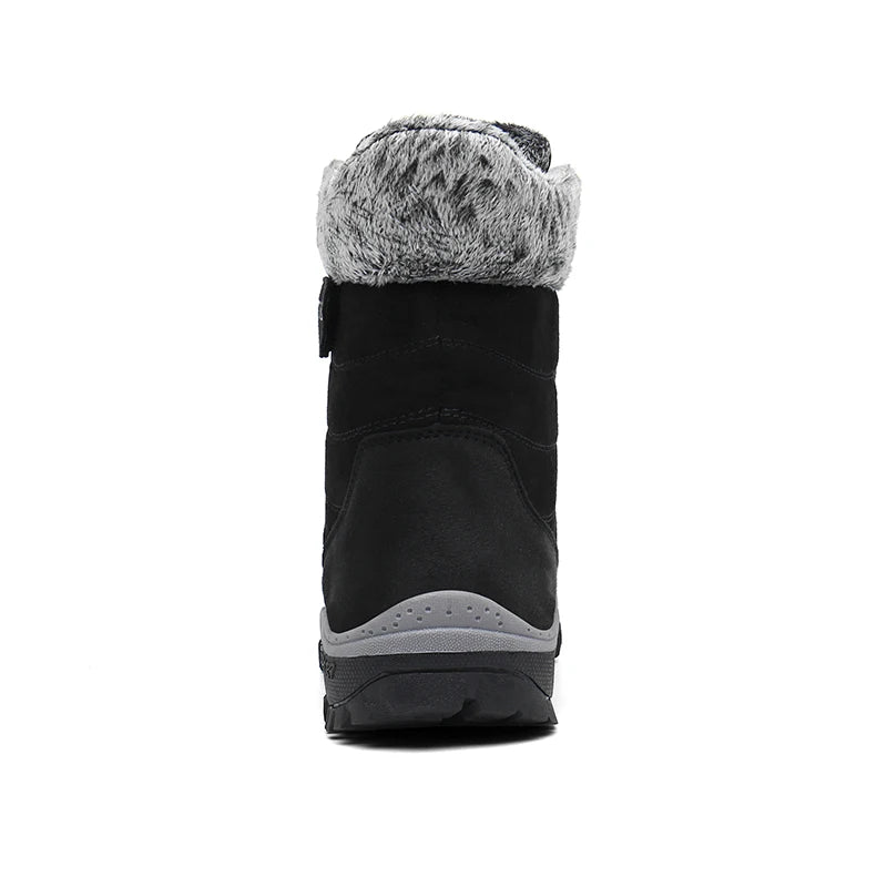 Winter Hiking Shoes Plush Trekking Boots Women Mountain Camping Treking Woman Outdoor Trail Tracking Sneakers