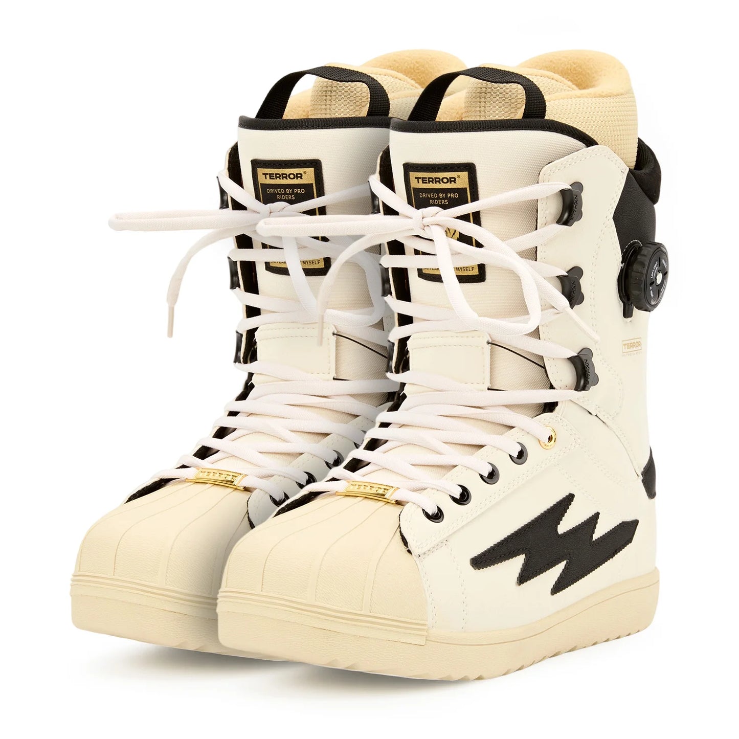TERROR Snowboard Boot Freestyle , NX Dial Lacing System and Lace-Up , All-Around Performance with Responsive Flex - 2025 model
