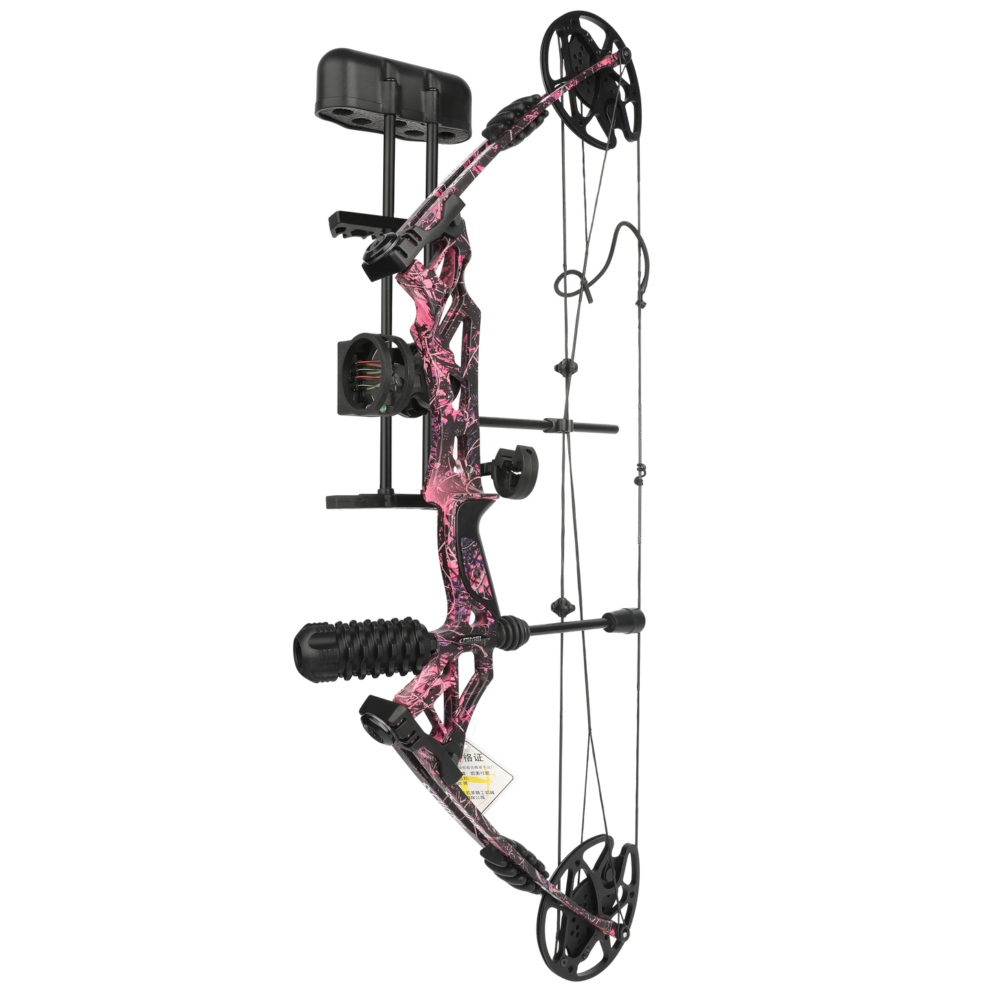 KAIMEI HAN Archery 30-60 Lbs Compound Bow and Arrow Set 320fps 80% Let Off for Right Hand Hunting Target Shooting Aim